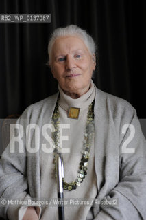 Diana Athill..©Mathieu Bourgois/Writer Pictures/Rosebud2