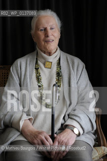 Diana Athill..©Mathieu Bourgois/Writer Pictures/Rosebud2