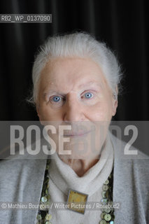 Diana Athill..©Mathieu Bourgois/Writer Pictures/Rosebud2