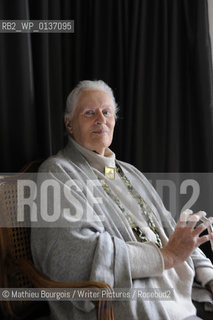 Diana Athill..©Mathieu Bourgois/Writer Pictures/Rosebud2