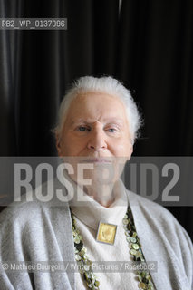 Diana Athill..©Mathieu Bourgois/Writer Pictures/Rosebud2