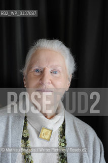 Diana Athill..©Mathieu Bourgois/Writer Pictures/Rosebud2