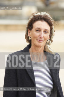 Helena Attlee, writer, at the Woodstock Literary Festival, Woodstock, Oxfordshire, UK, September 19, 2010. ..©Geraint Lewis/Writer Pictures/Rosebud2