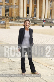 Helena Attlee, writer, at the Woodstock Literary Festival, Woodstock, Oxfordshire, UK, September 19, 2010. ..©Geraint Lewis/Writer Pictures/Rosebud2