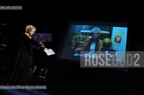 Canadian writer Margaret Atwood at the Edinburgh International Book Festival 2007. ..Copyright©Pascal Saez/Writer Pictures/Rosebud2
