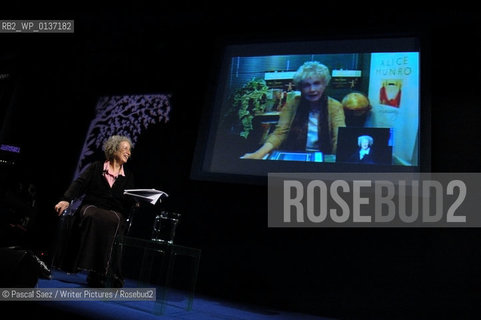 Canadian writer Margaret Atwood at the Edinburgh International Book Festival 2007. ..Copyright©Pascal Saez/Writer Pictures/Rosebud2