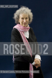 Margaret Atwood..Copyright©Geraint Lewis/Writer Pictures/Rosebud2