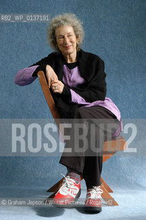 Canandian bestseller Margaret Atwood..copyright©Graham Jepson/Writer Pictures/Rosebud2