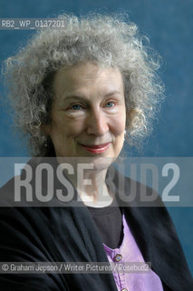 Canandian bestseller Margaret Atwood..copyright©Graham Jepson/Writer Pictures/Rosebud2