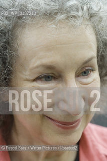 Canadian writer Margaret Atwood at the Edinburgh International Book Festival 2007. ..Copyright©Pascal Saez/Writer Pictures/Rosebud2