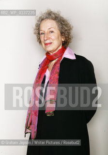Canandian bestseller Margaret Atwood..copyright©Graham Jepson/Writer Pictures/Rosebud2