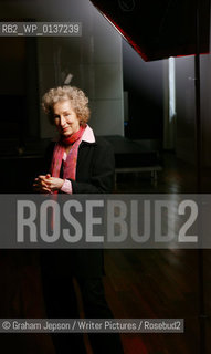 Canandian bestseller Margaret Atwood..copyright©Graham Jepson/Writer Pictures/Rosebud2