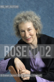 Canandian bestseller Margaret Atwood..copyright©Graham Jepson/Writer Pictures/Rosebud2