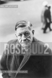 The Poet WH Auden....Copyright©/Writer Pictures/Rosebud2