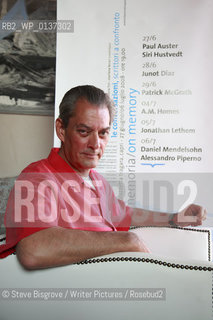 Paul Auster, author..copyright©Steve Bisgrove/Writer Pictures/Rosebud2