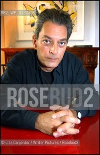 Paul Auster..copyright©Lisa Carpenter/Writer Pictures/Rosebud2