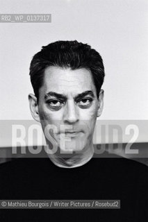 Paul Auster..copyright©Mathieu Bourgois/Writer Pictures/Rosebud2
