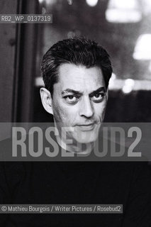 Paul Auster..copyright©Mathieu Bourgois/Writer Pictures/Rosebud2