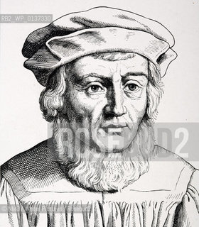 Johannes Aventinus (1477-1534) German Writer..Copyright©NMG/Writer Pictures/Rosebud2
