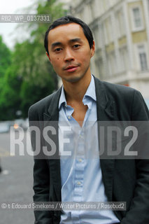 Image ID:  .Tash Aw  Author of -  Le tristement Celebre Johnny Lim,  Robert Laffont, Pavillons.at The French Bookshop, London..©Copyrigh©t Edouard Smekens/Writer Pictures/Rosebud2