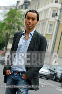 Image ID:  .Tash Aw  Author of -  Le tristement Celebre Johnny Lim,  Robert Laffont, Pavillons.at The French Bookshop, London..©Copyrigh©t Edouard Smekens/Writer Pictures/Rosebud2