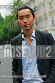 Image ID:  .Tash Aw  Author of -  Le tristement Celebre Johnny Lim,  Robert Laffont, Pavillons.at The French Bookshop, London..©Copyrigh©t Edouard Smekens/Writer Pictures/Rosebud2