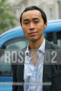 Image ID:  .Tash Aw  Author of -  Le tristement Celebre Johnny Lim,  Robert Laffont, Pavillons.at The French Bookshop, London..©Copyrigh©t Edouard Smekens/Writer Pictures/Rosebud2