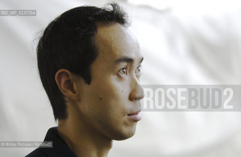 Tash Aw author of The HarmonySilk Factory  a nominee for the Booker Prize 2005. CREDIT Geraint Lewis
©Writer Pictures/Rosebud2