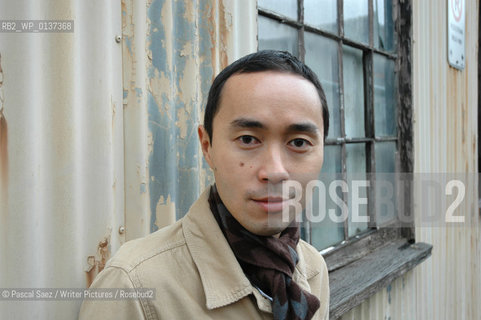 British writer Tash Aw, who was born in Taipei and raised in Malaysia. He is the author of The Harmony Silk Factory, which won the Whitbread First Novel Award in 2005 and was published internationally, here at the Vancouver International Writers and Readers Festival...Copyright©Pascal Saez/Writer Pictures/Rosebud2