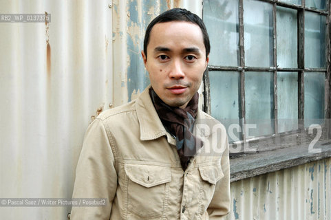 British writer Tash Aw, who was born in Taipei and raised in Malaysia. He is the author of The Harmony Silk Factory, which won the Whitbread First Novel Award in 2005 and was published internationally, here at the Vancouver International Writers and Readers Festival...Copyright©Pascal Saez/Writer Pictures/Rosebud2