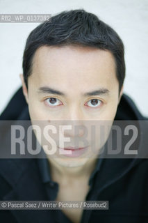 British writer Tash Aw, who was born in Taipei and raised in Malaysia. He is the author of The Harmony Silk Factory, which won the Whitbread First Novel Award in 2005 and was published internationally, here at the Vancouver International Writers and Readers Festival...Copyright©Pascal Saez/Writer Pictures/Rosebud2