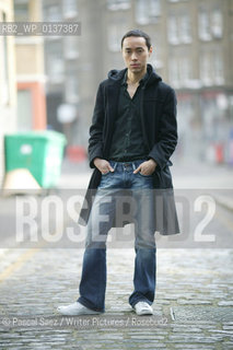 British writer Tash Aw, who was born in Taipei and raised in Malaysia. He is the author of The Harmony Silk Factory, which won the Whitbread First Novel Award in 2005 and was published internationally, here at the Vancouver International Writers and Readers Festival...Copyright©Pascal Saez/Writer Pictures/Rosebud2