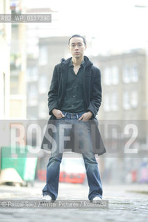 British writer Tash Aw, who was born in Taipei and raised in Malaysia. He is the author of The Harmony Silk Factory, which won the Whitbread First Novel Award in 2005 and was published internationally, here at the Vancouver International Writers and Readers Festival...Copyright©Pascal Saez/Writer Pictures/Rosebud2