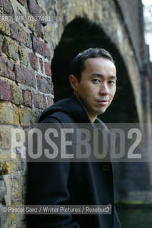 British writer Tash Aw, who was born in Taipei and raised in Malaysia. He is the author of The Harmony Silk Factory, which won the Whitbread First Novel Award in 2005 and was published internationally, here at the Vancouver International Writers and Readers Festival...Copyright©Pascal Saez/Writer Pictures/Rosebud2