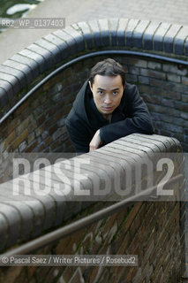 British writer Tash Aw, who was born in Taipei and raised in Malaysia. He is the author of The Harmony Silk Factory, which won the Whitbread First Novel Award in 2005 and was published internationally, here at the Vancouver International Writers and Readers Festival...Copyright©Pascal Saez/Writer Pictures/Rosebud2