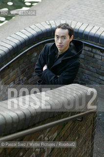 British writer Tash Aw, who was born in Taipei and raised in Malaysia. He is the author of The Harmony Silk Factory, which won the Whitbread First Novel Award in 2005 and was published internationally, here at the Vancouver International Writers and Readers Festival...Copyright©Pascal Saez/Writer Pictures/Rosebud2