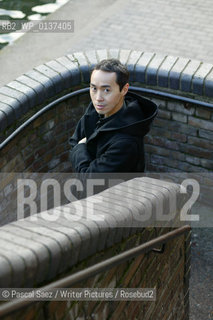 British writer Tash Aw, who was born in Taipei and raised in Malaysia. He is the author of The Harmony Silk Factory, which won the Whitbread First Novel Award in 2005 and was published internationally, here at the Vancouver International Writers and Readers Festival...Copyright©Pascal Saez/Writer Pictures/Rosebud2