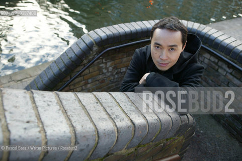 British writer Tash Aw, who was born in Taipei and raised in Malaysia. He is the author of The Harmony Silk Factory, which won the Whitbread First Novel Award in 2005 and was published internationally, here at the Vancouver International Writers and Readers Festival...Copyright©Pascal Saez/Writer Pictures/Rosebud2