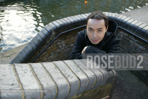 British writer Tash Aw, who was born in Taipei and raised in Malaysia. He is the author of The Harmony Silk Factory, which won the Whitbread First Novel Award in 2005 and was published internationally, here at the Vancouver International Writers and Readers Festival...Copyright©Pascal Saez/Writer Pictures/Rosebud2