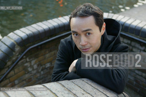 British writer Tash Aw, who was born in Taipei and raised in Malaysia. He is the author of The Harmony Silk Factory, which won the Whitbread First Novel Award in 2005 and was published internationally, here at the Vancouver International Writers and Readers Festival...Copyright©Pascal Saez/Writer Pictures/Rosebud2