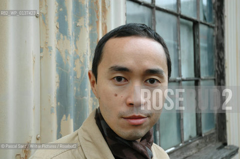 British writer Tash Aw, who was born in Taipei and raised in Malaysia. He is the author of The Harmony Silk Factory, which won the Whitbread First Novel Award in 2005 and was published internationally, here at the Vancouver International Writers and Readers Festival...Copyright©Pascal Saez/Writer Pictures/Rosebud2