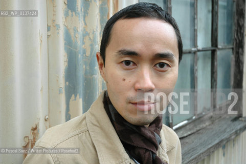 British writer Tash Aw, who was born in Taipei and raised in Malaysia. He is the author of The Harmony Silk Factory, which won the Whitbread First Novel Award in 2005 and was published internationally, here at the Vancouver International Writers and Readers Festival...Copyright©Pascal Saez/Writer Pictures/Rosebud2