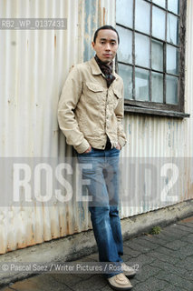 British writer Tash Aw, who was born in Taipei and raised in Malaysia. He is the author of The Harmony Silk Factory, which won the Whitbread First Novel Award in 2005 and was published internationally, here at the Vancouver International Writers and Readers Festival...Copyright©Pascal Saez/Writer Pictures/Rosebud2