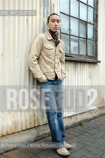 British writer Tash Aw, who was born in Taipei and raised in Malaysia. He is the author of The Harmony Silk Factory, which won the Whitbread First Novel Award in 2005 and was published internationally, here at the Vancouver International Writers and Readers Festival...Copyright©Pascal Saez/Writer Pictures/Rosebud2