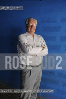 Alain Badiou..copyright©Mathieu Bourgois/Writer Pictures/Rosebud2