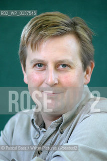 Writer and philosopher Julian Baggini at the Edinburgh International Book Festival...Copyright©Pascal Saez/Writer Pictures/Rosebud2