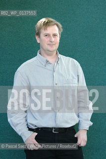 Writer and philosopher Julian Baggini at the Edinburgh International Book Festival...Copyright©Pascal Saez/Writer Pictures/Rosebud2