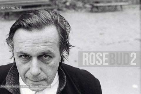 Jean Christophe Bailly ..copyright©Mathieu Bourgois/Writer Pictures/Rosebud2