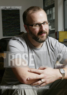 The co-author of the Television show  Sam Bain ..Copyright©Graham Jepson/Writer Pictures/Rosebud2