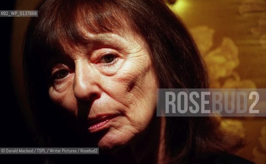 Author Beryl Bainbridge photographed in Scotland in 1997..Copyright©Donald Macleod/TSPL/Writer Pictures/Rosebud2